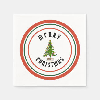 Servilleta De Papel MERRY CHRISTMAS Papel Napkin