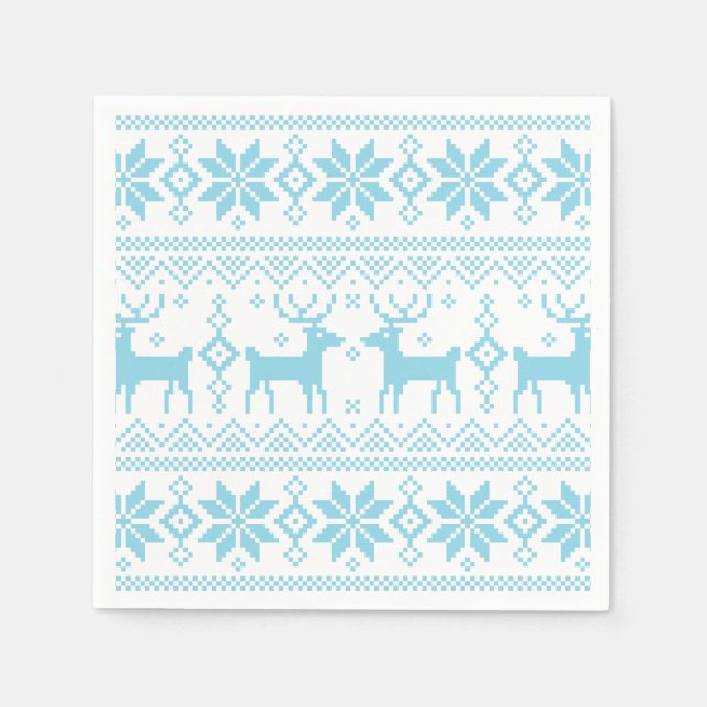 Servilleta De Papel Merry Christmas pattern 1 (Anverso)