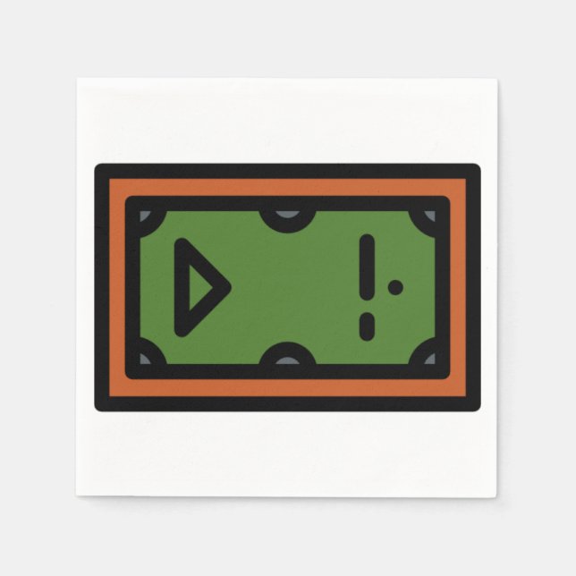 Servilleta De Papel mesa de billar (Anverso)