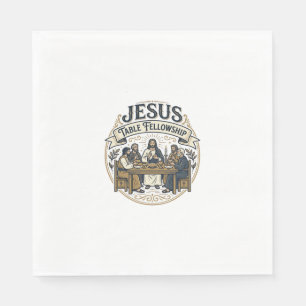 Servilleta De Papel Mesa de Compañerismo de Jesús Mesa de Compañerismo