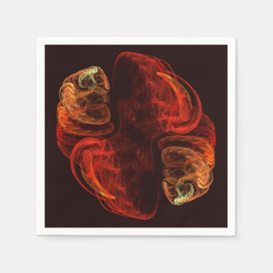 Servilleta De Papel Metamorfosis Arte abstracto