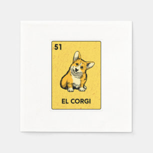 Servilleta De Papel Mexican Lottery Bingo Gamer Card Casino