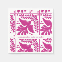 servilleta de papel mexicano