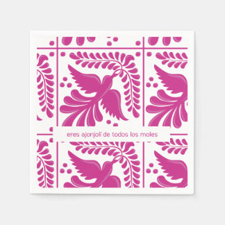 servilleta de papel mexicano