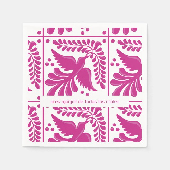 servilleta de papel mexicano (Anverso)