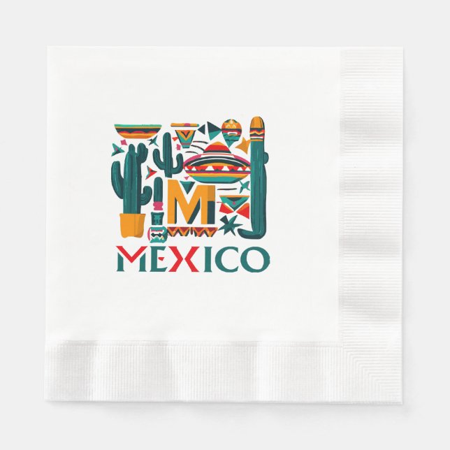 SERVILLETA DE PAPEL MÉXICO (Anverso)