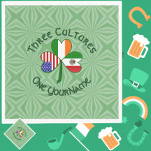 México Irlanda EE. UU. Trébol Bandera