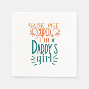 Servilleta De Papel Mi Chica es mi papá