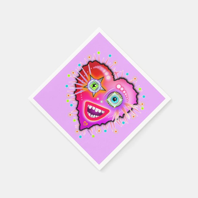 SERVILLETA DE PAPEL MI CORAZÓN SE ACERCARÁ (Borde)