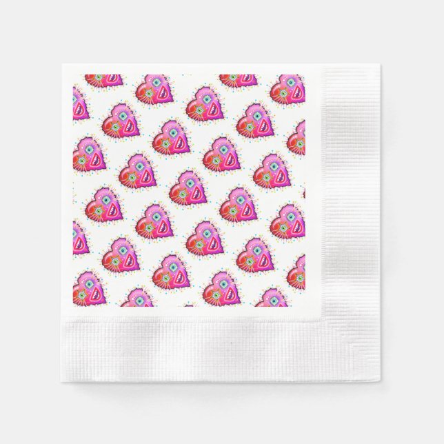SERVILLETA DE PAPEL MI CORAZÓN SE ACERCARÁ (Anverso)