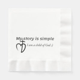 Servilleta De Papel Mi historia es simple
