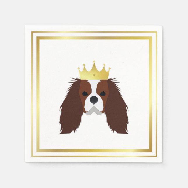 SERVILLETA DE PAPEL MI MEJOR COLECCIÓN DE AMIGOS: "QUEENY" (Anverso)