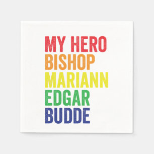 Servilleta De Papel Mi Obispo Héroe Mariann Edgar Budde Trans LGBT
