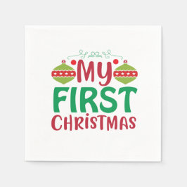 Servilleta De Papel Mi primera Navidad