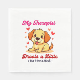 Servilleta De Papel Mi terapeuta se baja un poco