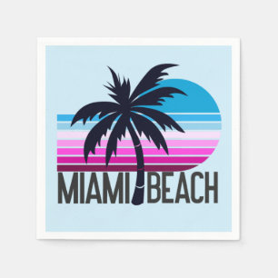 Servilleta De Papel Miami Beach