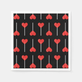 Servilleta De Papel Midnight Love Suckers Red