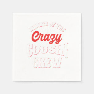 Servilleta De Papel Miembro Del Crazy Cousin Crew Hermana Hermana Gif