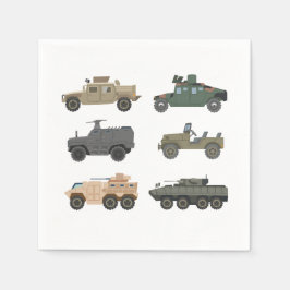 Servilleta De Papel Military Paper Napkins