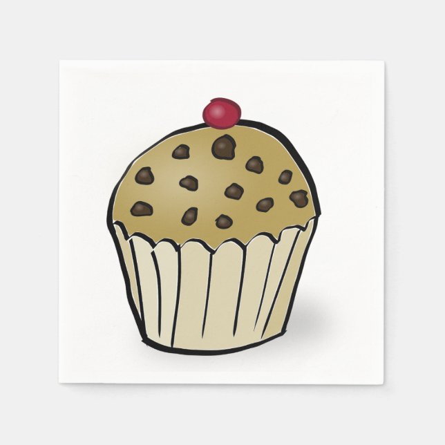 Servilleta De Papel Mini Muffins (Anverso)
