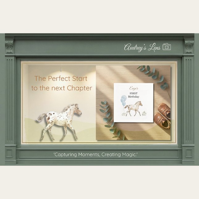 Servilleta De Papel Miniature Horse Birthday Napkins (Subido por el creador)