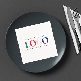 Servilleta De Papel Minimalista evento de la empresa con logotipo come