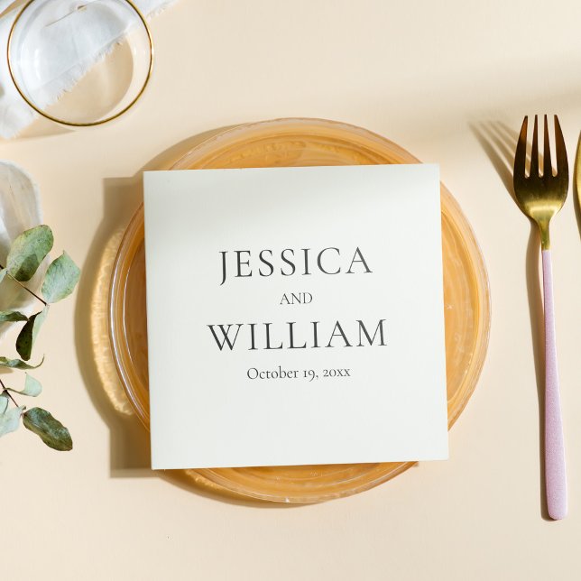 Servilleta De Papel Minimalista Y Elegante (Subido por el creador)