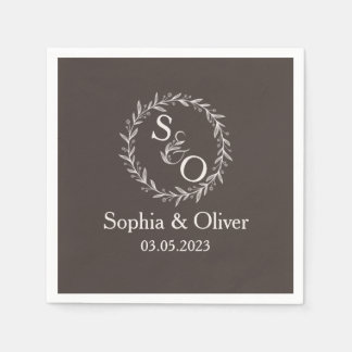 Servilleta De Papel Mínimo y Moda | BODA