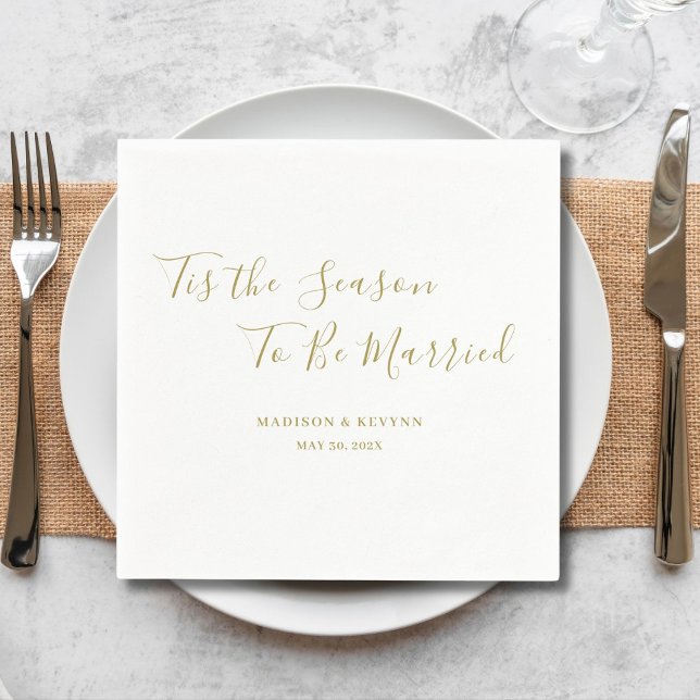 Servilleta De Papel Mínimo y Moda | Boda Napkins (Subido por el creador)