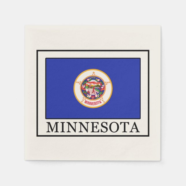Servilleta De Papel Minnesota (Anverso)