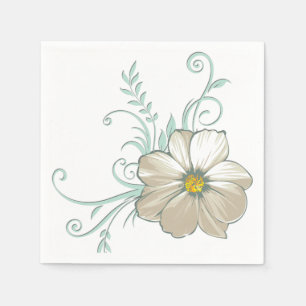 SERVILLETA DE PAPEL MINT BISQUE DOTS STRIPTS PAPER NAPKINS