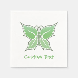 Servilleta De Papel Mint Butterfly