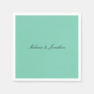 Servilleta De Papel Mint Pastel