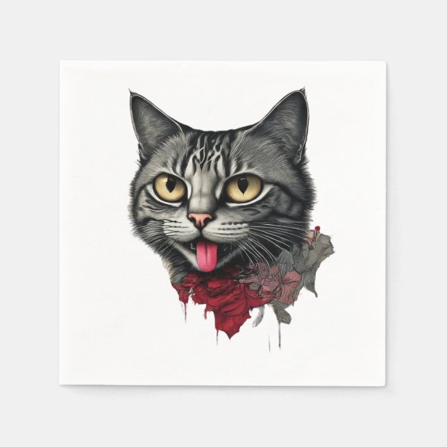 Servilleta De Papel Mischief en papel (Anverso)