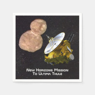 Servilleta De Papel Misión New Horizons a Ultima Thule