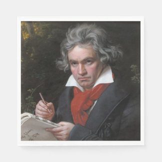 Servilleta De Papel Missa Solemnis: Ludwig Beethoven Música Clásica