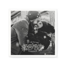 Mistletoe del partido de compromiso agrega tu prop