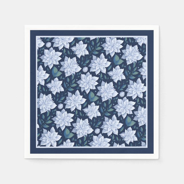 Servilleta De Papel Mitternachtsblüte -  (Anverso)