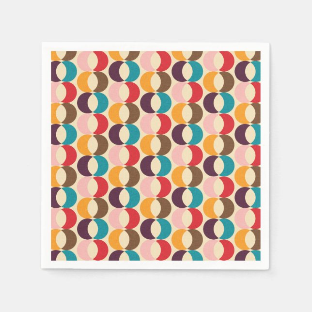 SERVILLETA DE PAPEL MOD ARROWS BEIGE (Anverso)