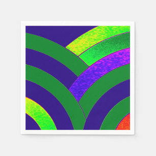 Servilleta De Papel moda chevrons modernos y sofisticados