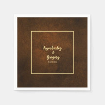 Moda elegante marrón oscuro texturado