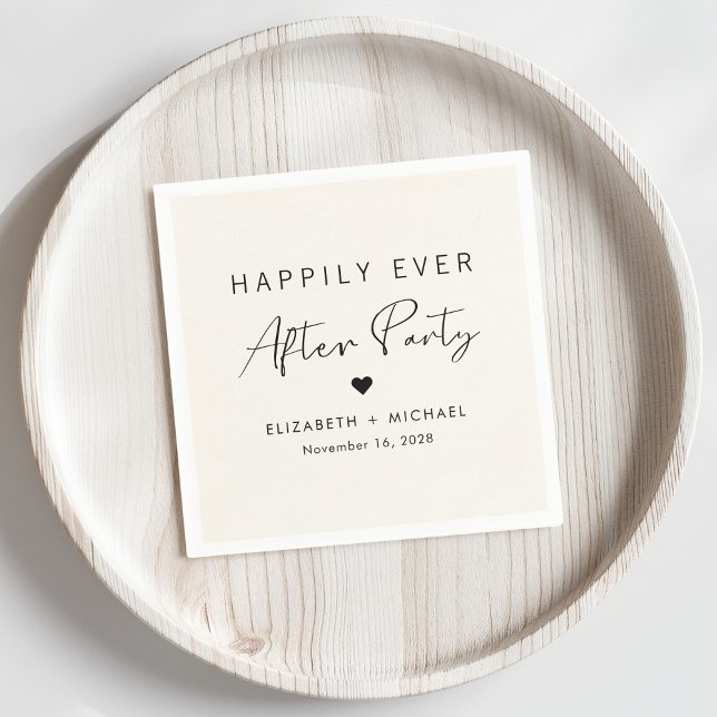 Servilleta De Papel Moda Feliz Desde La Recepción De La Boda Fiesta (Subido por el creador)
