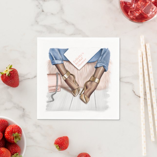 Servilleta De Papel Moda Glam Chic (In situ)