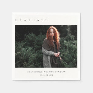 SERVILLETA DE PAPEL MODA MODERNA PERSONALIZADO LIMPIO GRADUACIÓN DE F