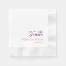 Moda Morado Pur Boda Floral