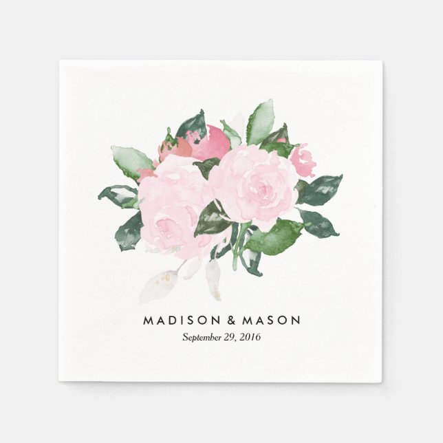 Servilleta De Papel Moda Romance | Napkins Cocktail (Anverso)