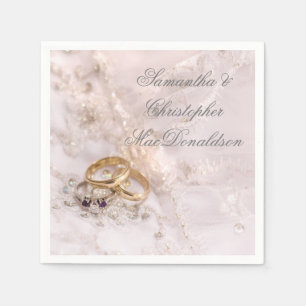 Servilleta De Papel Moda romántica elegante