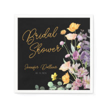 Moda Wildflower Script Bridal Shower