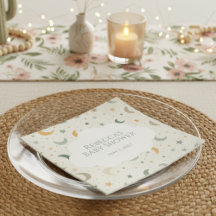 Moda y estrellas Boho Ducha de adopción para bebés