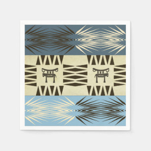 Servilleta De Papel modelo africano tribal étnico